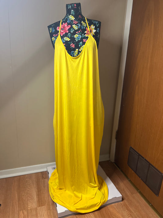 Yellow Fashion Dress