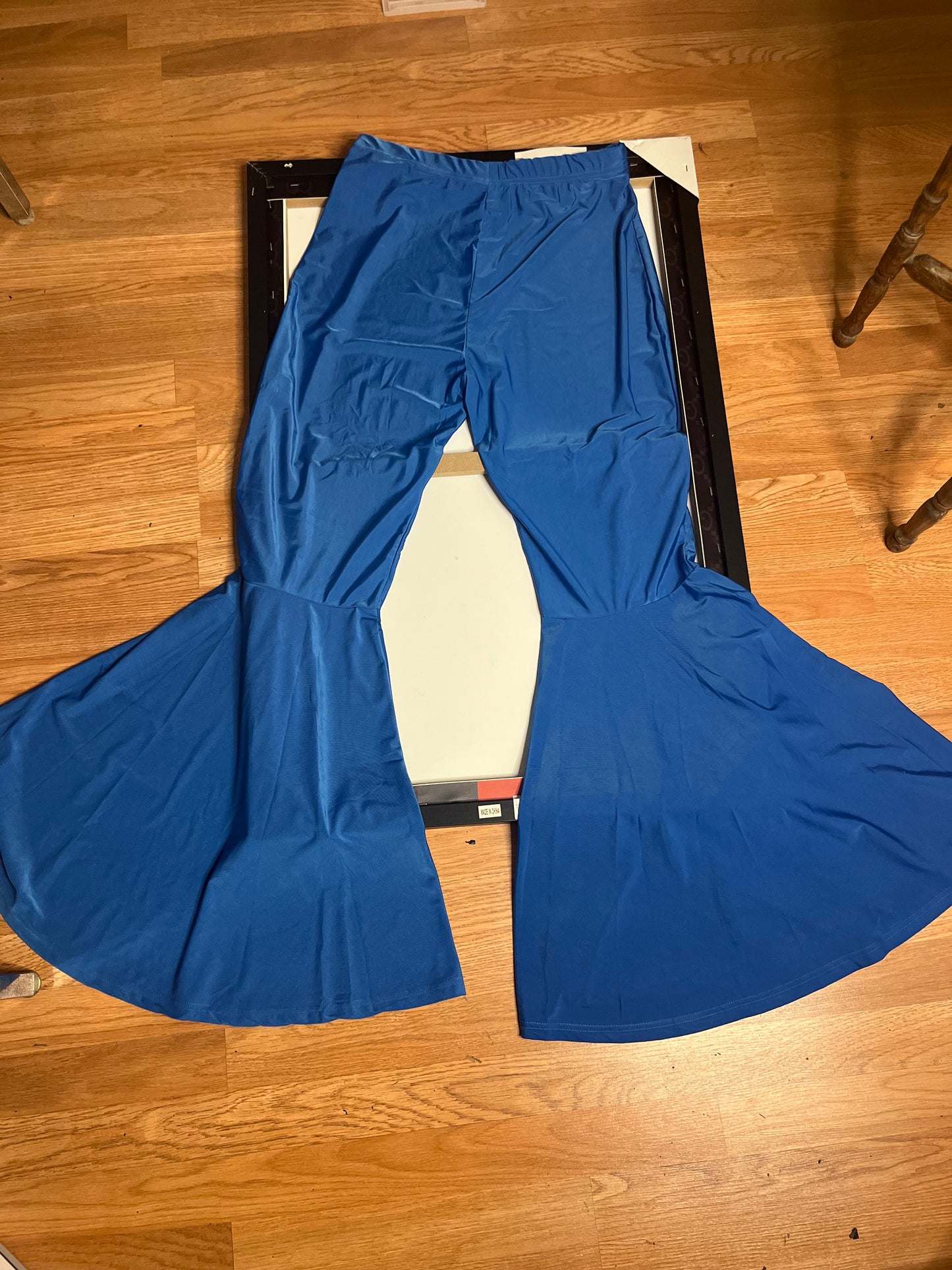 Blue Bell Bottom Fashion Pants