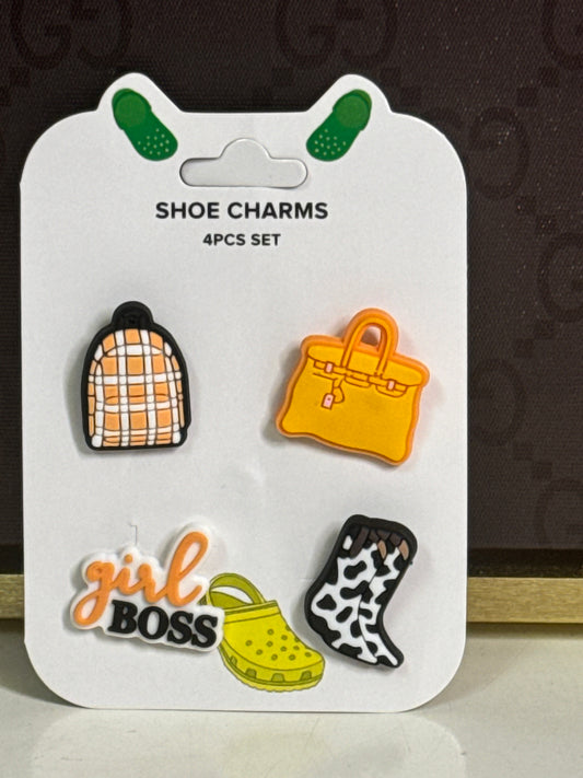 Multicolored Croc Shoes Charms