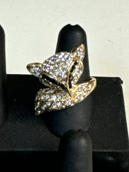 Gold Bling Fashion Ring